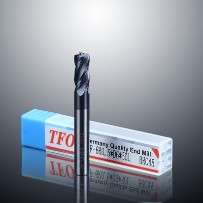 HRC45  Carbide Corner Raduis  End Mills 