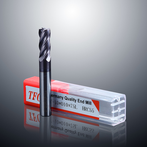 Tungsten steel 4-edged ball head mill