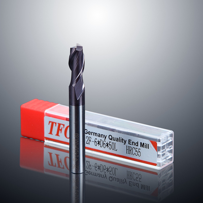 HRC55 2Flute Carbide Milling Cutter
