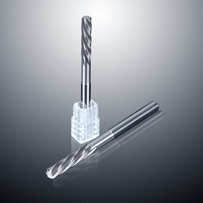 Tungsten steel four-edge ball head milling cutter (68 degrees series standard four-edge ball cutter)