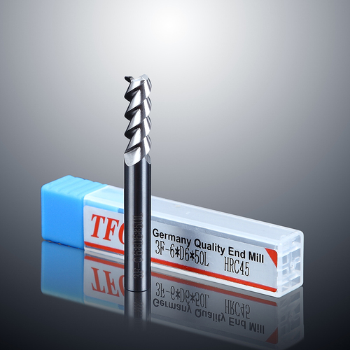 HRC45 Carbide Single Edge End Mills 3F