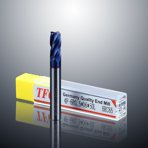 HRC65 Carbide Corner Raduis End Mills
